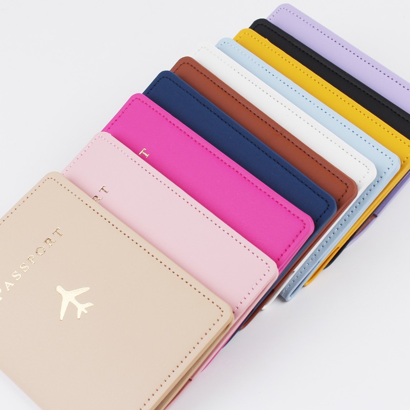 Qantas Travel Accessories - 1 adet PU deri uçak pasaport