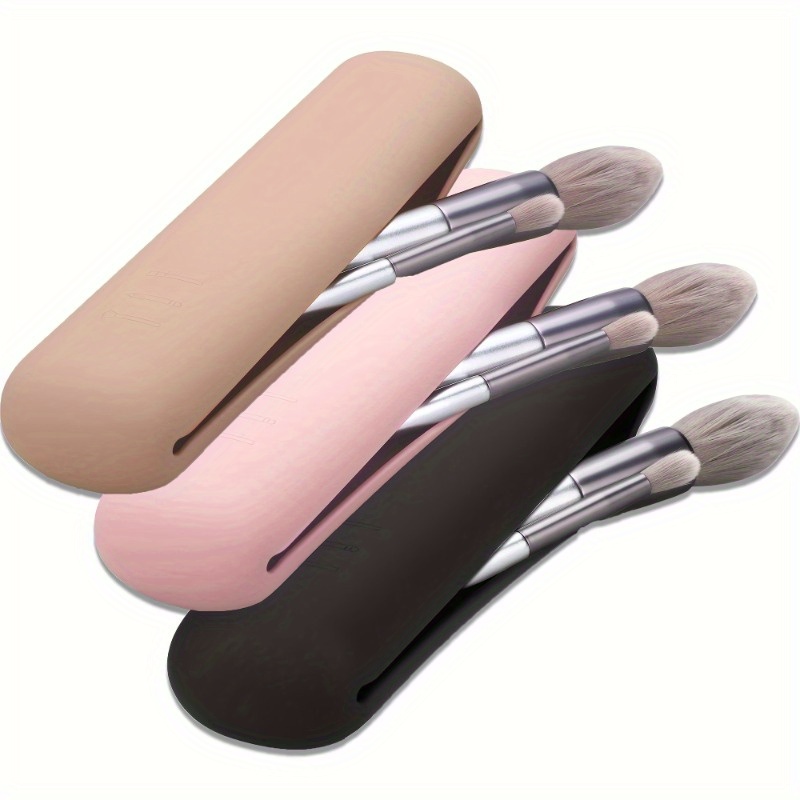 Travel Accessories Holder - Seyahat Makyaj Fırça Tutucu, Silikon Trendy
