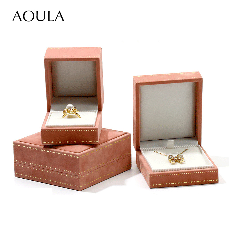 Accessories Travel Jewelry Box - Lüks Yüzük Küpe Kolye Kolye Takı