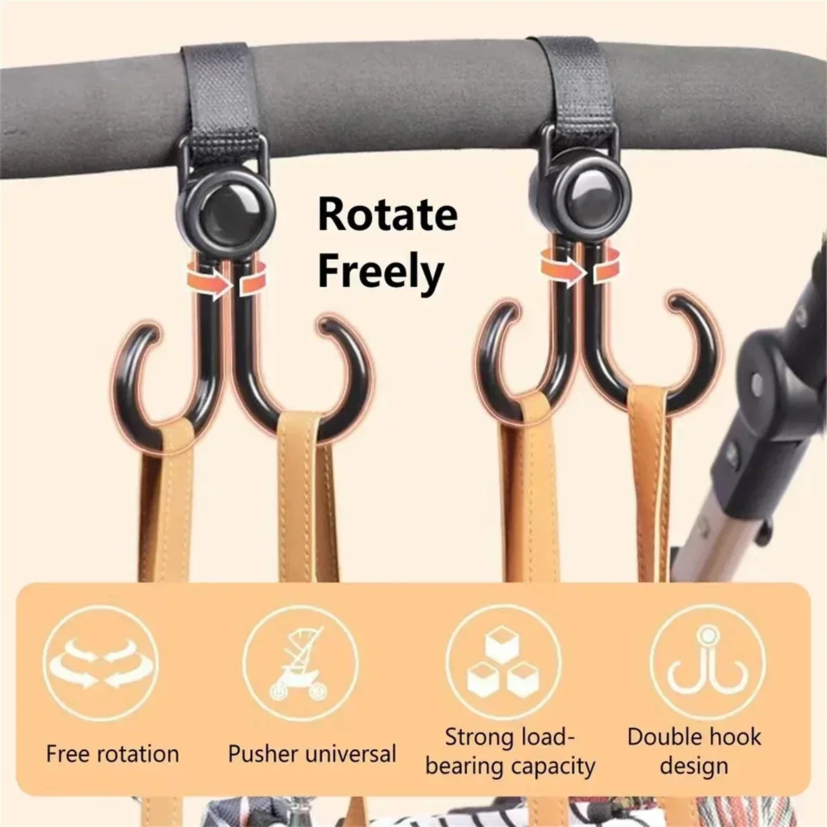Dönebilen Çift Kanca Bebek Ara - Travel Accessories For 1 Year Old incelemesi ve fiyatı