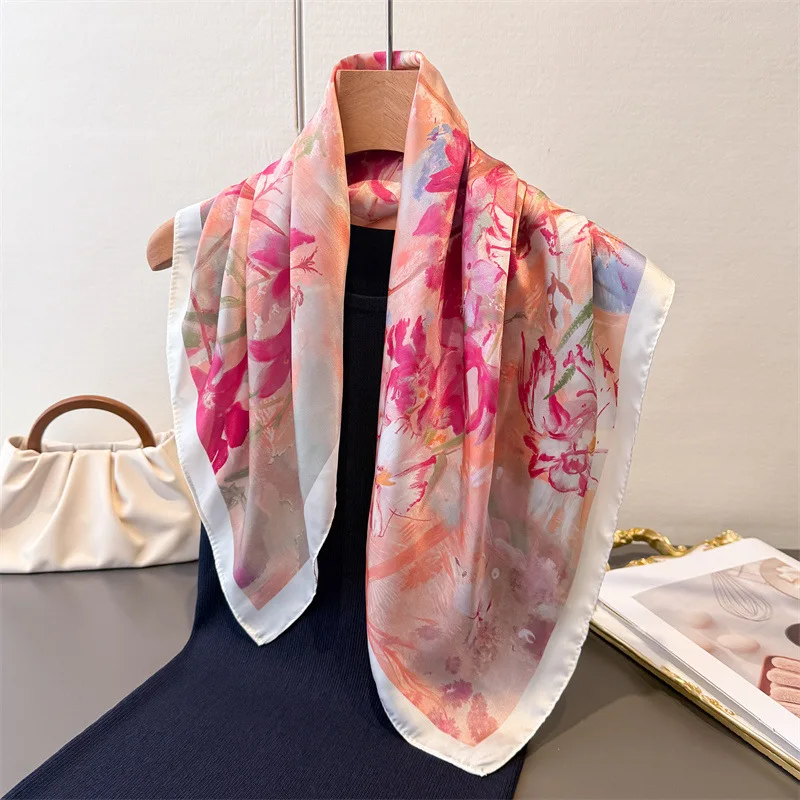Kadınlar için taklit kare eşar - Travel Accessories Luxury incelemesi ve fiyatı