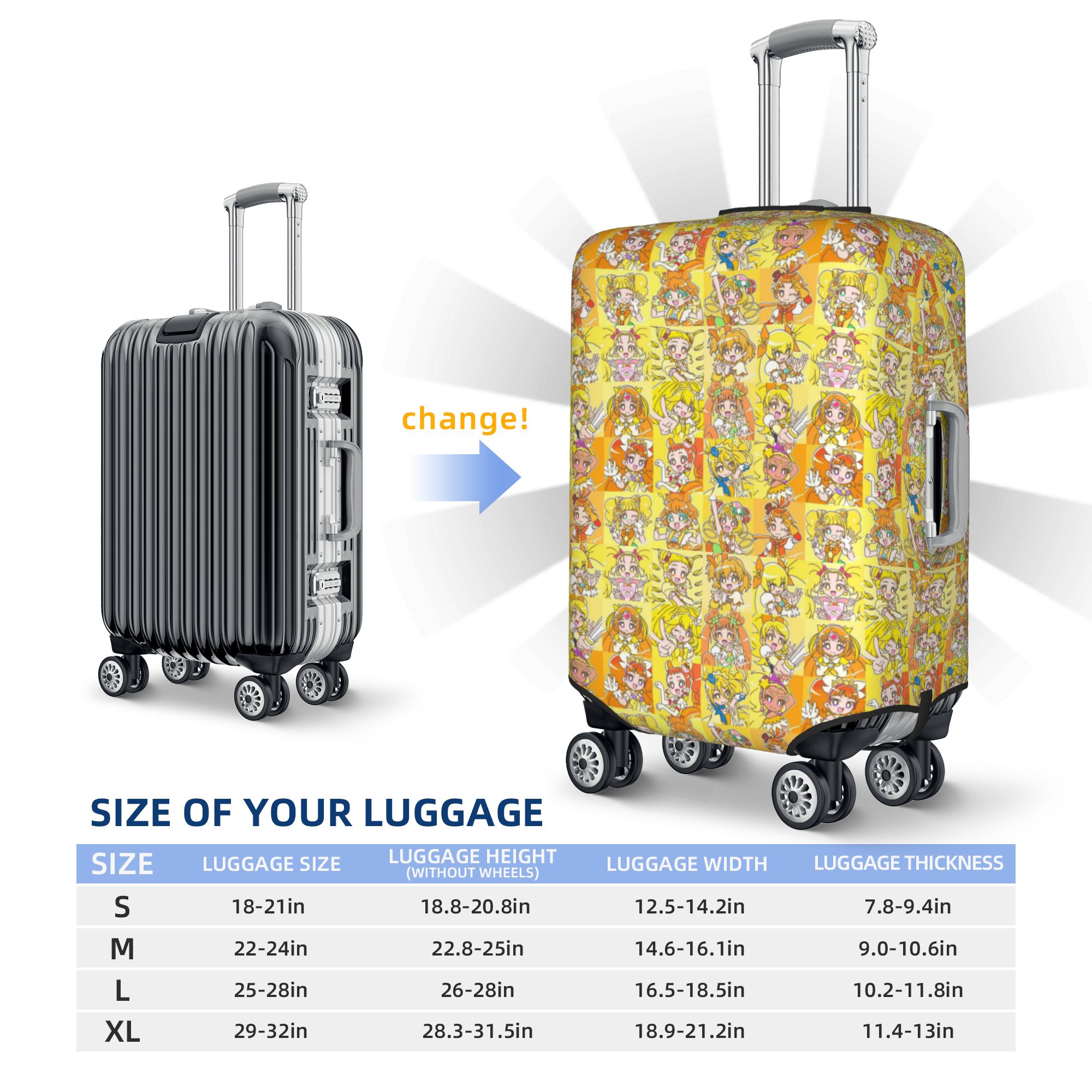 Özel Pretty C-Cures Bagaj Kapa - Travel Accessories Inc incelemesi ve fiyatı