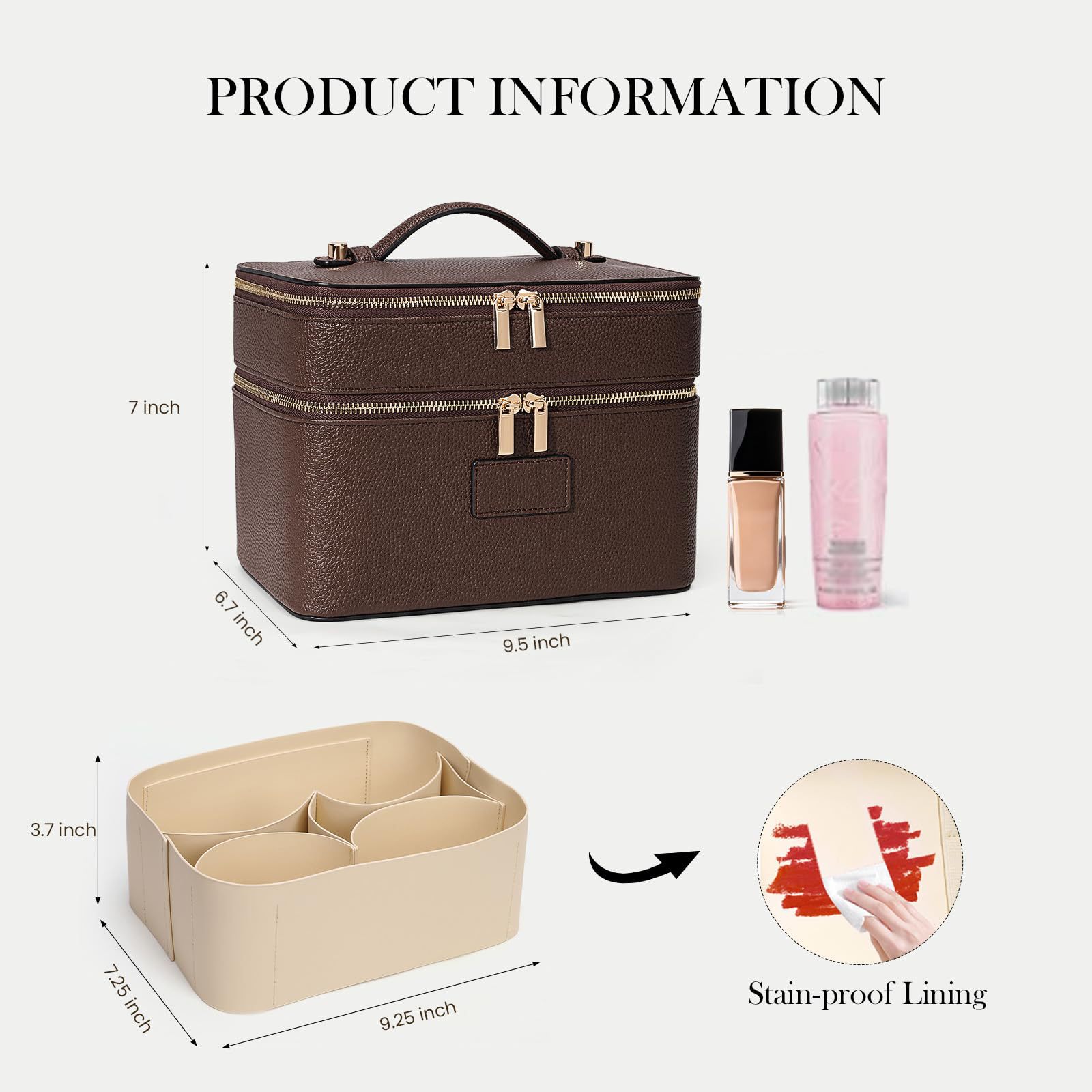 Büyük Kapasiteli Çift Katmanlı - Travel Accessories Luxury incelemesi ve fiyatı