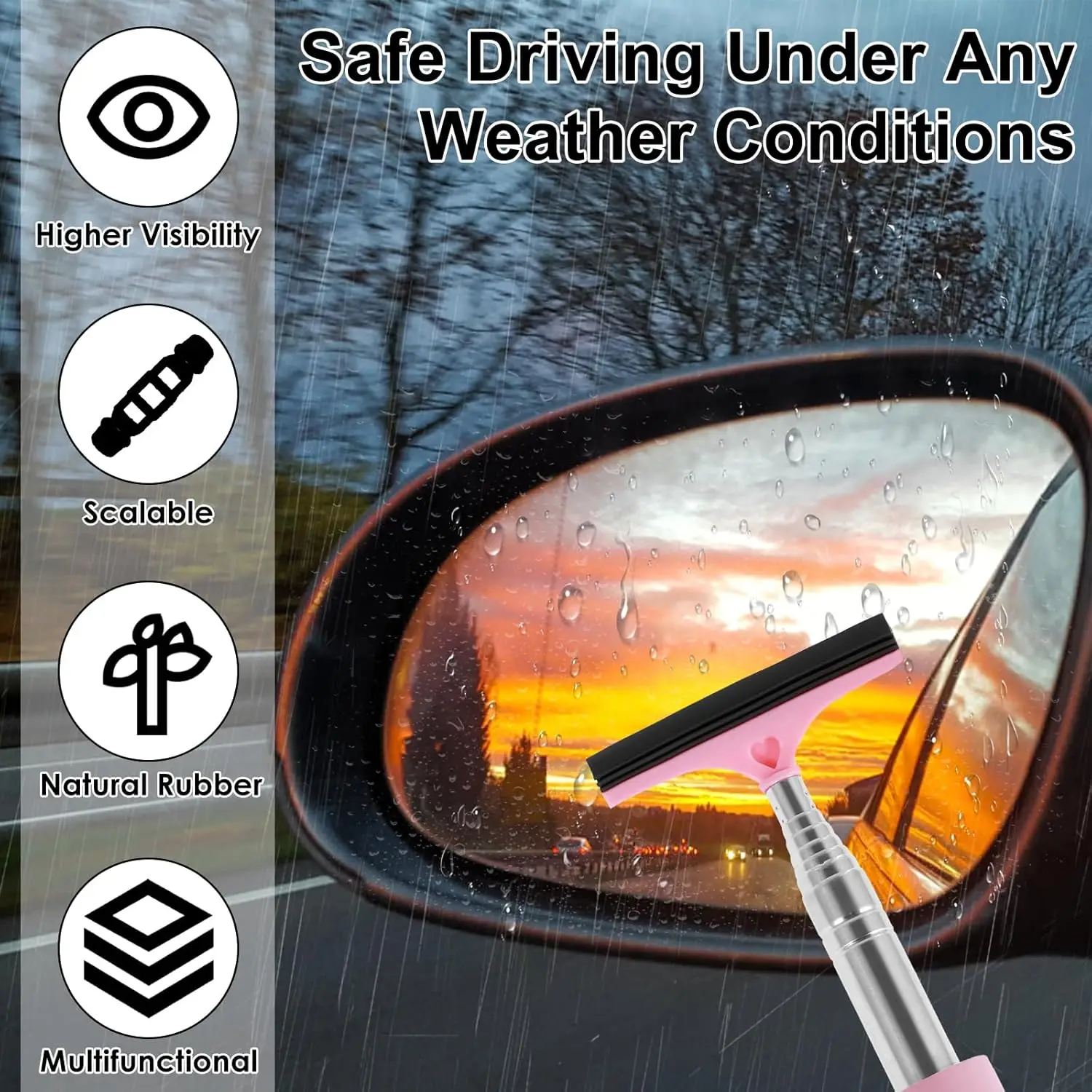 Dikiz aynası cam sileceği geri - Travel Accessories Car incelemesi ve fiyatı