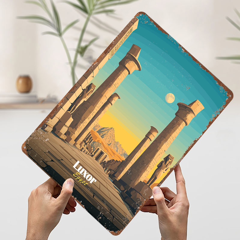 Luxor Mısır Seyahat Metal Post - Travel Accessories Egypt incelemesi ve fiyatı