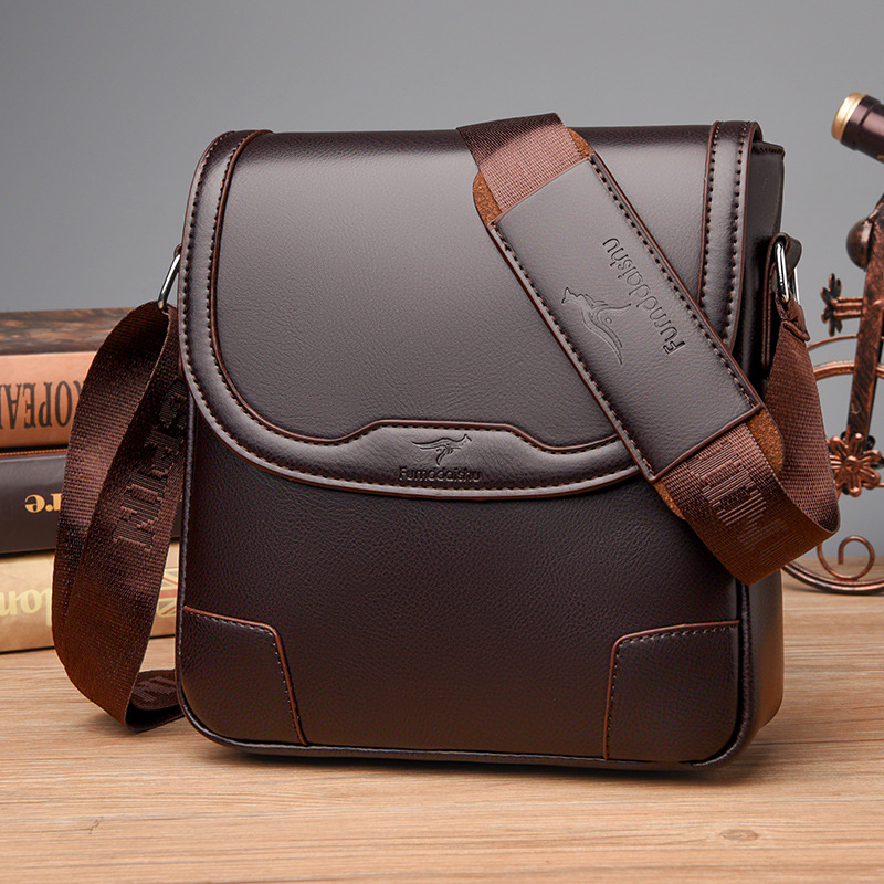 Lüks marka erkek deri omuz çan - Travel Accessories Luxury incelemesi ve fiyatı