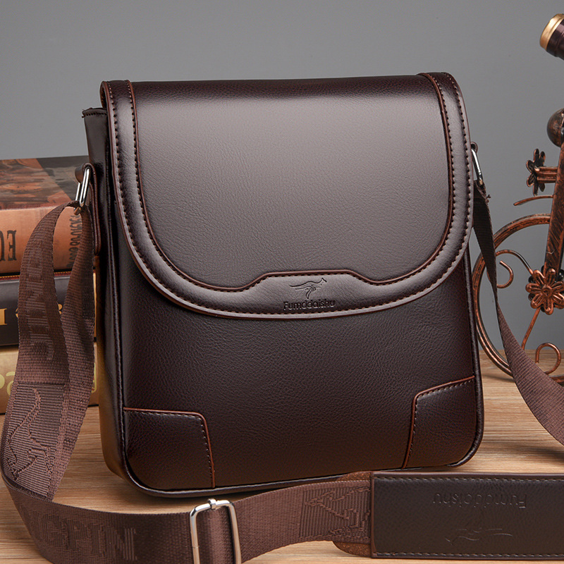 Lüks marka erkek deri omuz çan - Travel Accessories Luxury incelemesi ve fiyatı