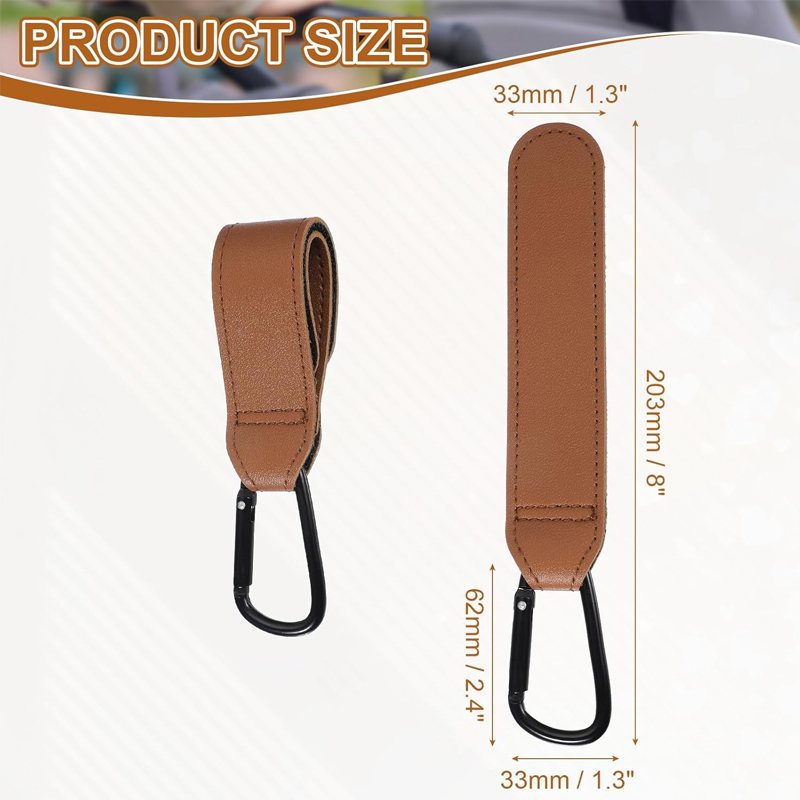2 adet deri araba kancaları be - Travel Accessories For 1 Year Old incelemesi ve fiyatı