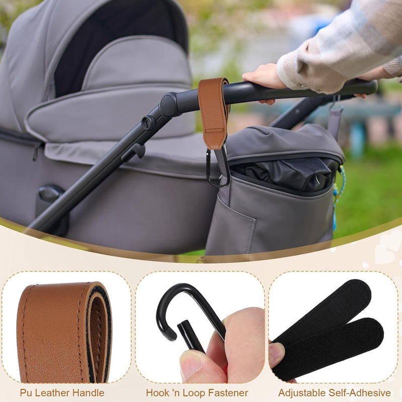 2 adet deri araba kancaları be - Travel Accessories For 1 Year Old incelemesi ve fiyatı