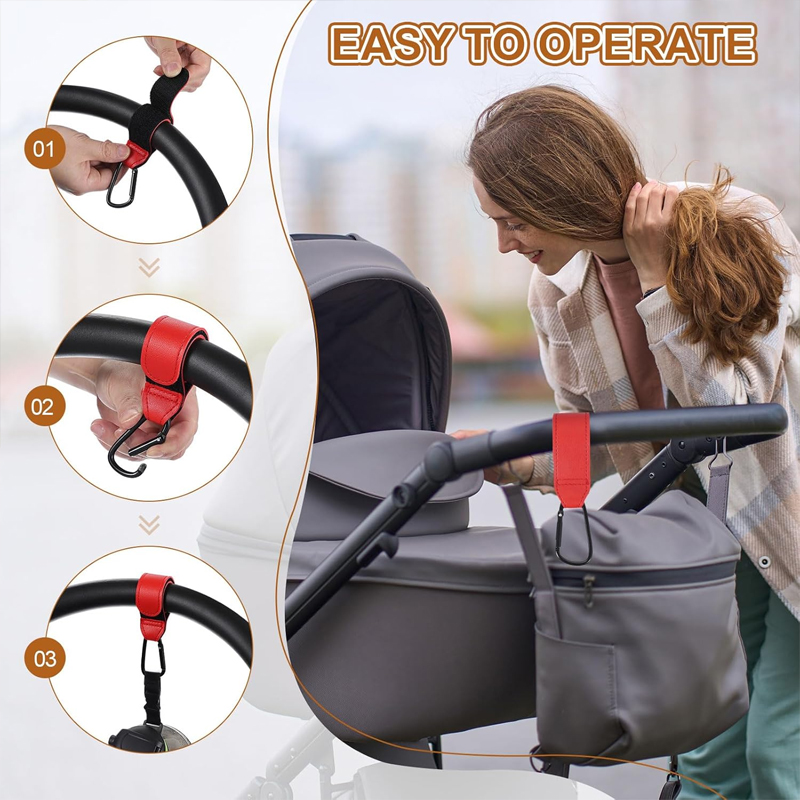 2 adet deri araba kancaları be - Travel Accessories For 1 Year Old incelemesi ve fiyatı
