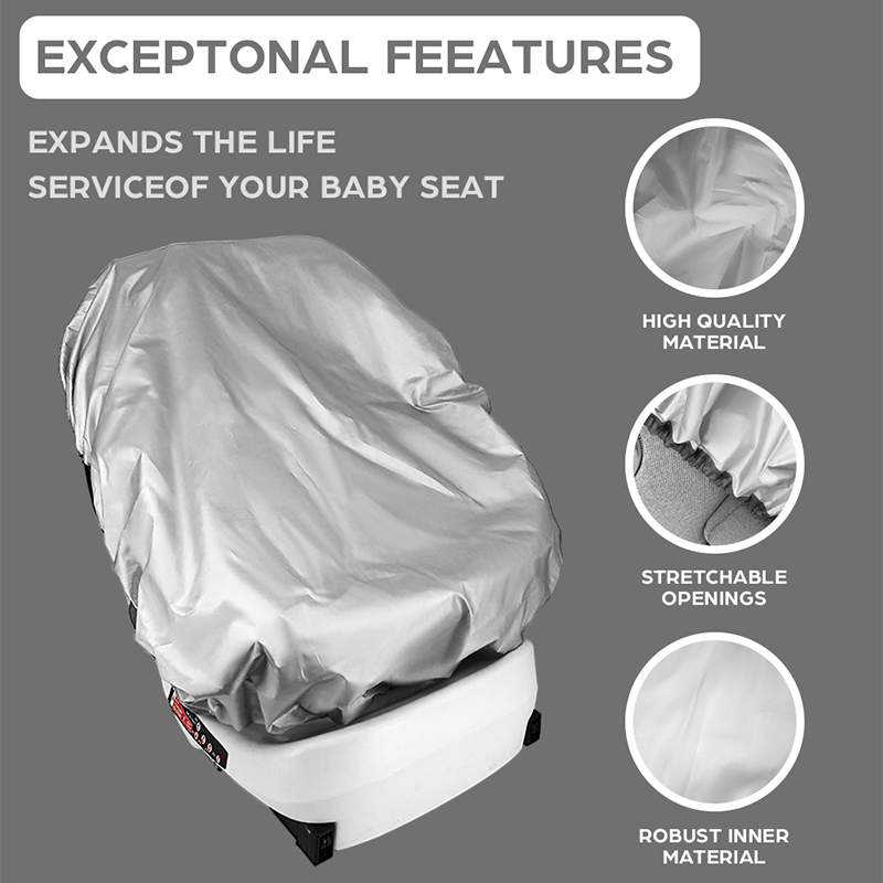 1 adet gümüş bebek araba koltu - Travel Accessories For 1 Year Old incelemesi ve fiyatı