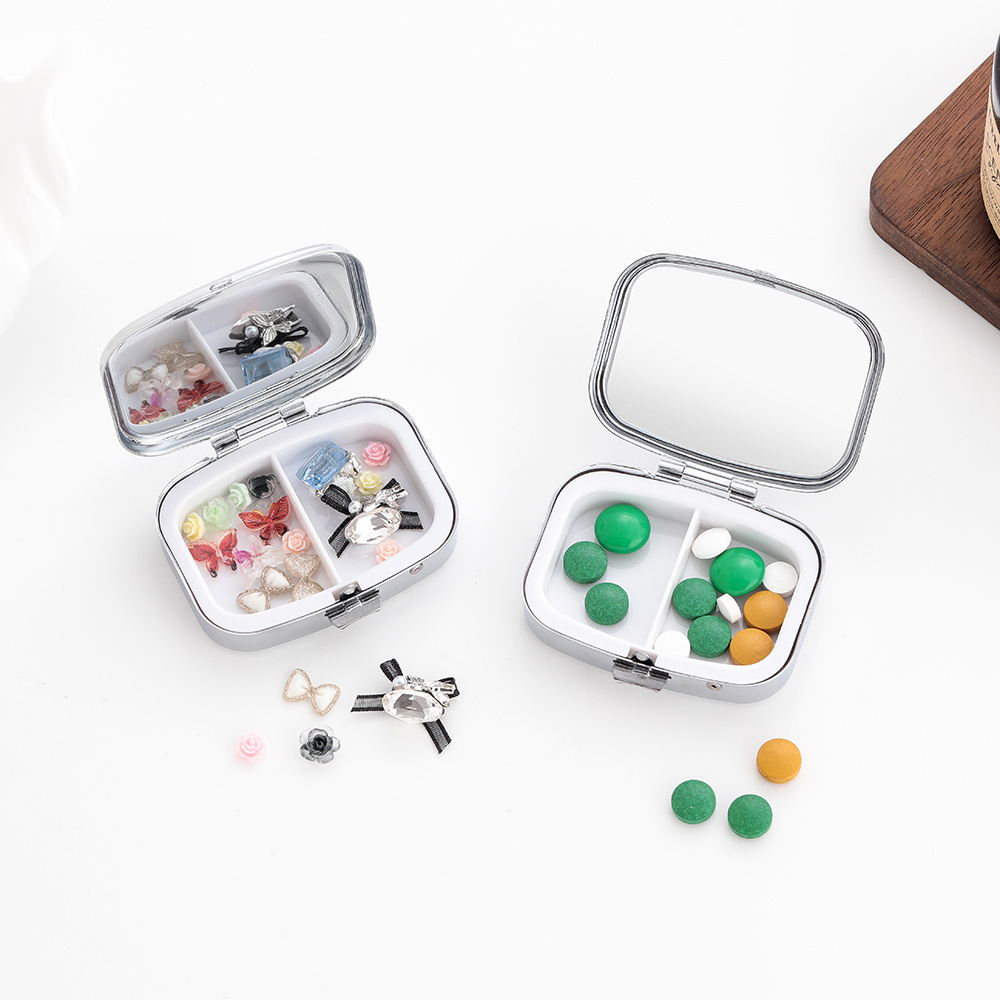 Taşınabilir Çift Bölmeli Metal - Accessories Travel Jewelry Box incelemesi ve fiyatı